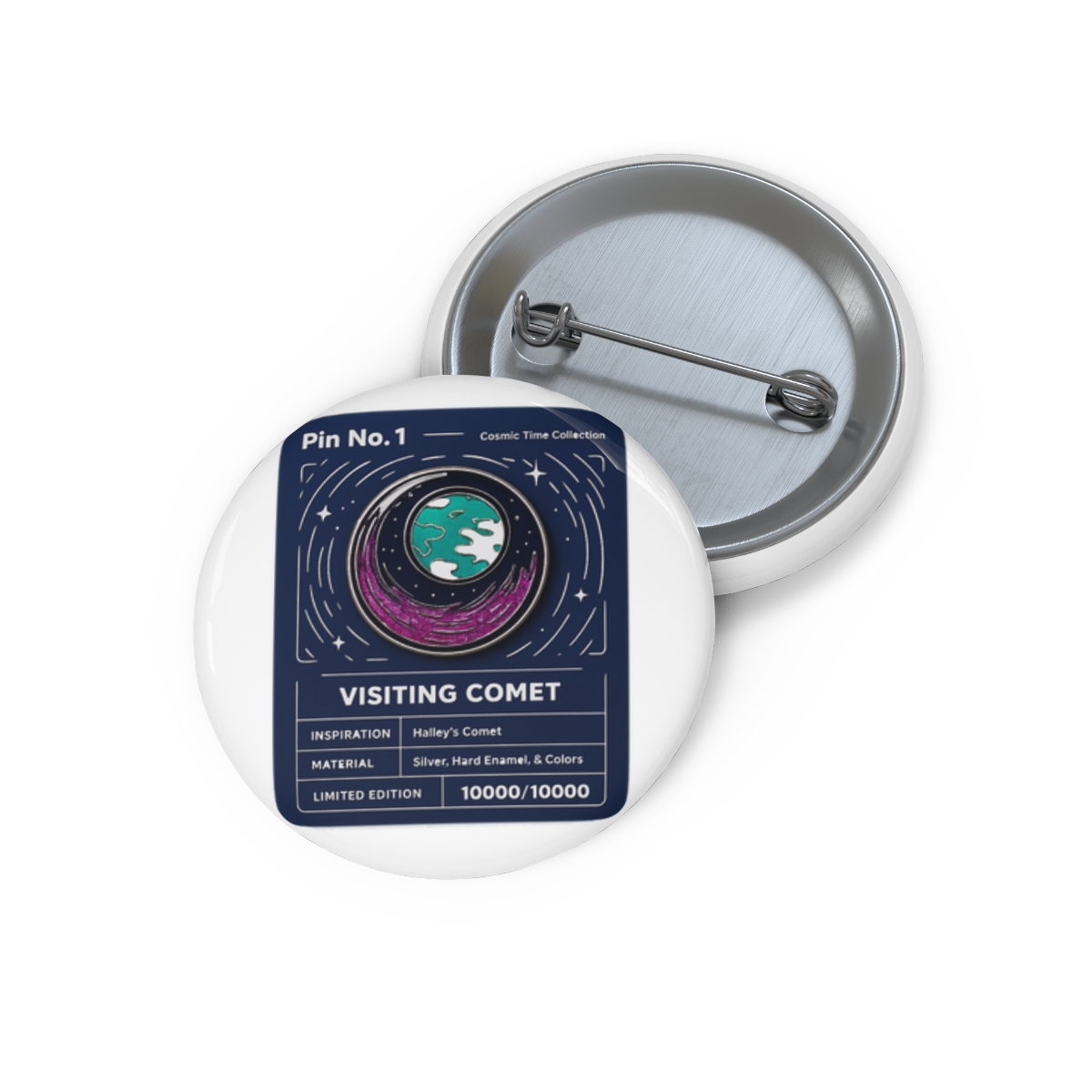 LIMITED EDITION Visiting Comet Pin