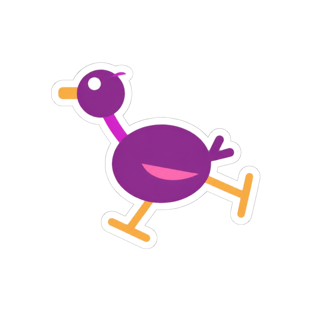 Kurzgesagt purple bird