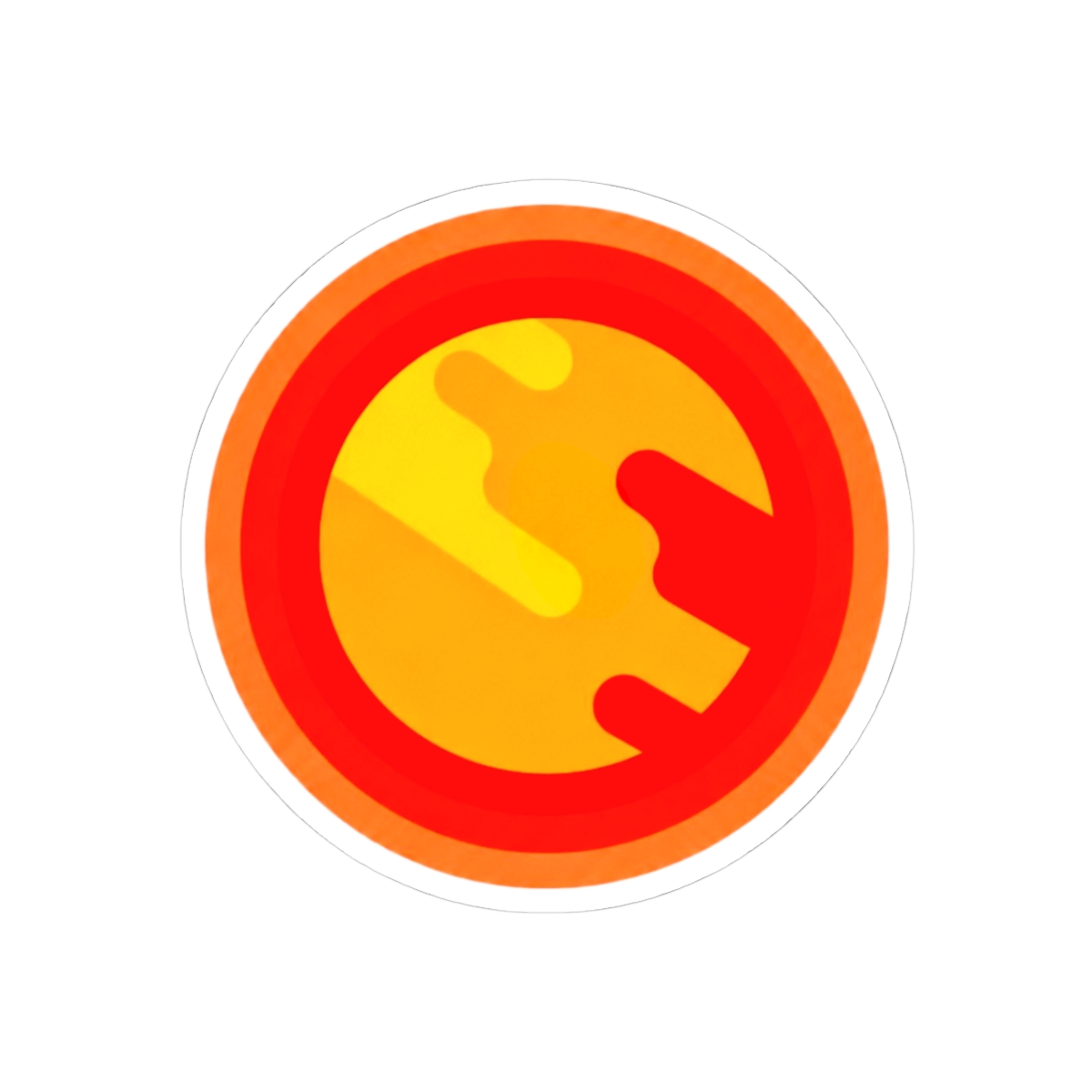 Kurzgesagt Planet Cool Gift or Present Sticker