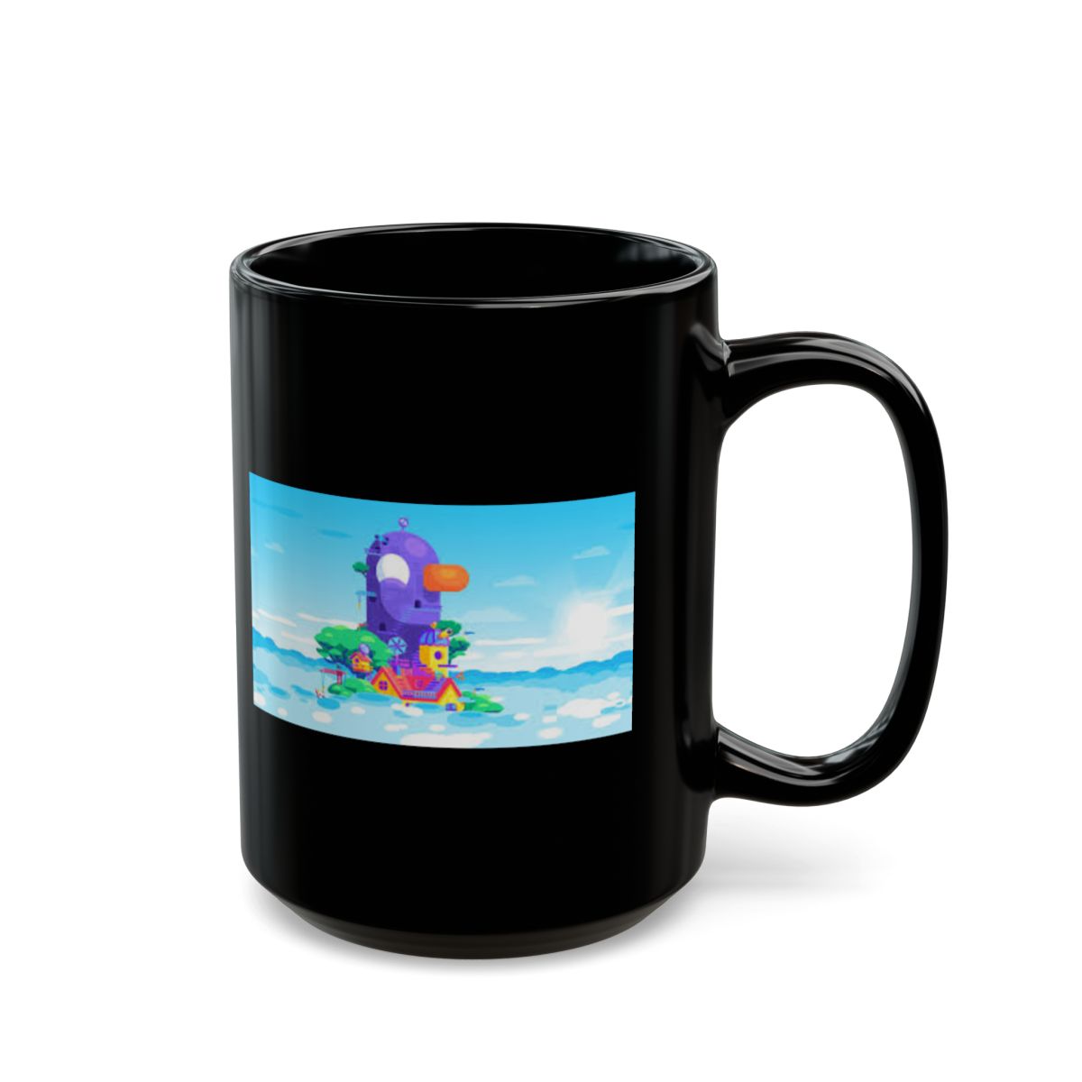 Kurzgesagt Black Mug - Kurzgesagt official Accessories merch
