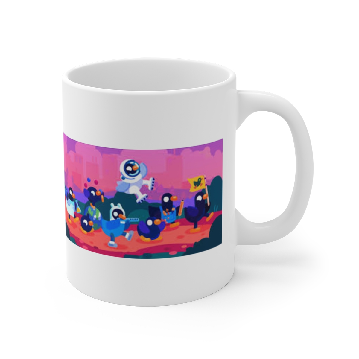 Kurzgesagt White Mug #4