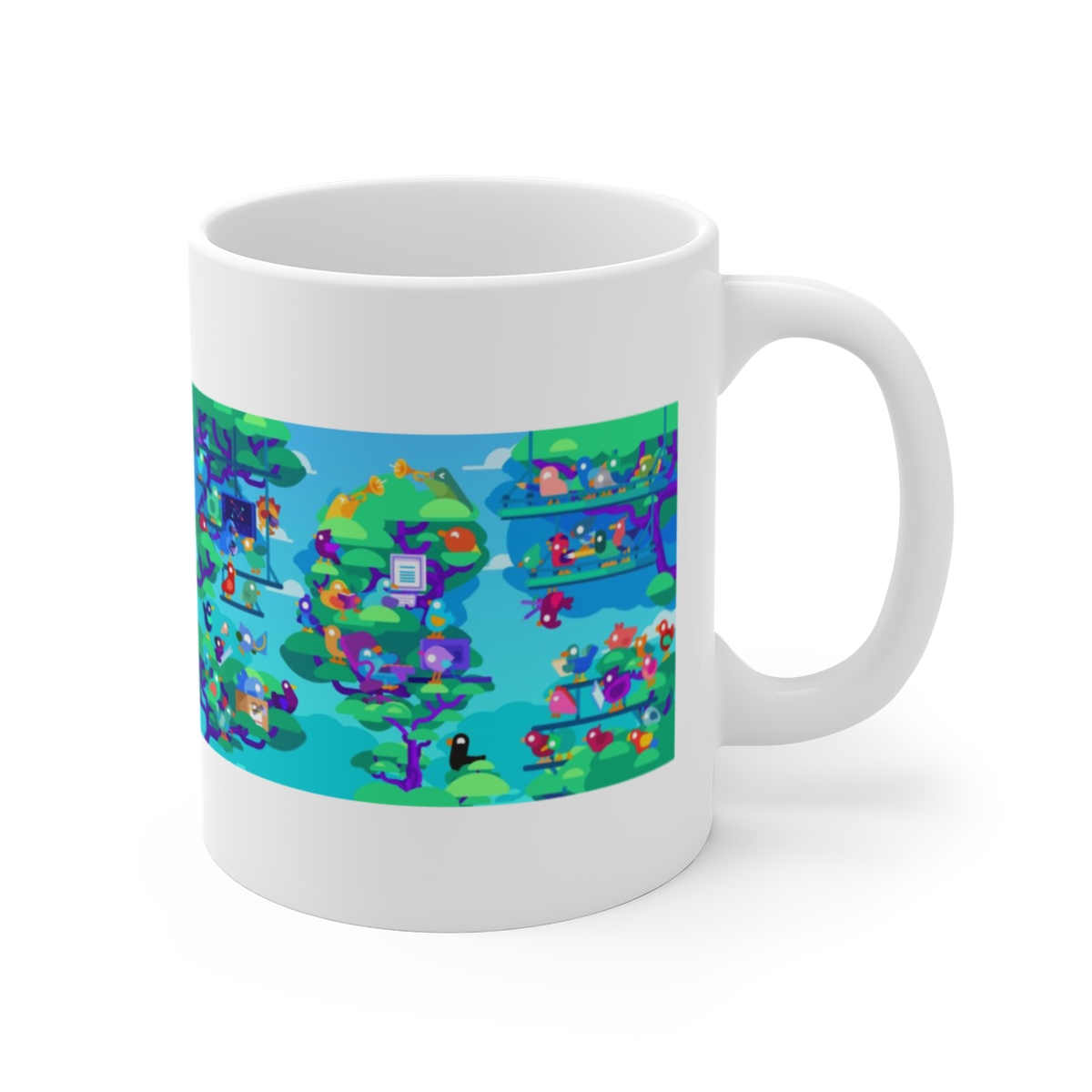 Kurzgesagt White Mug #9