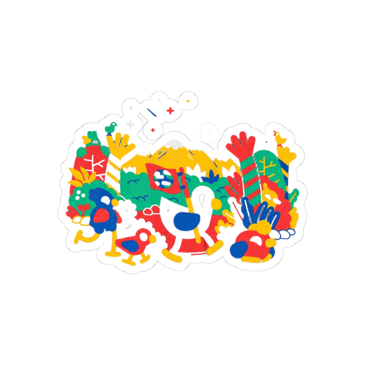 'kurzgesagt merch' Sticker