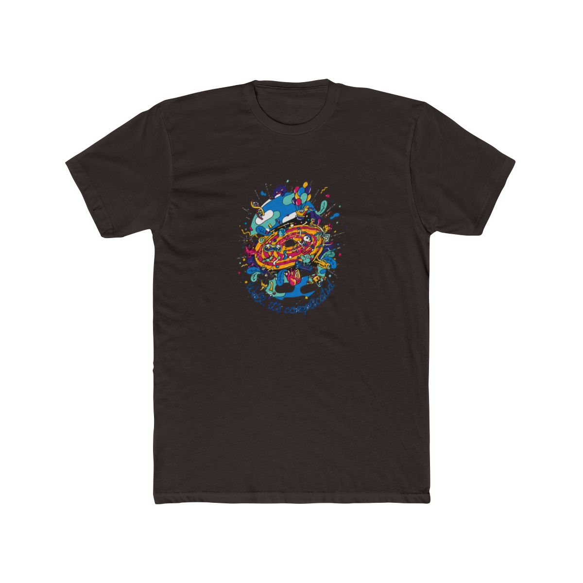 Official Kurzgesagt Well It's Complicated T Shirt - Teeshirtbear
