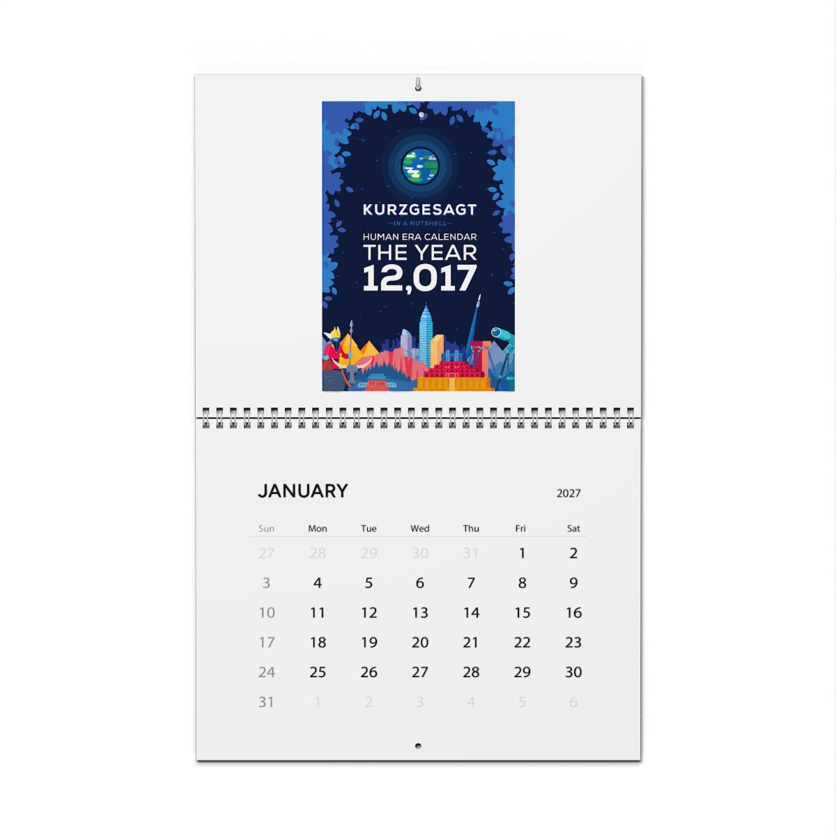 12,017 Human Era Calendar